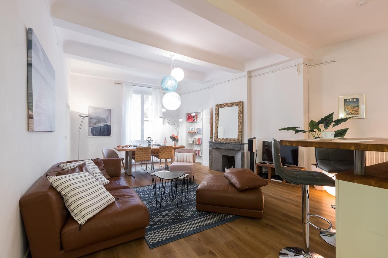 Pref 2 - F4 - Vaste Et Bourgeois ,3 Chambres, Ascenseur, Vx-Ніцца Екстер'єр фото