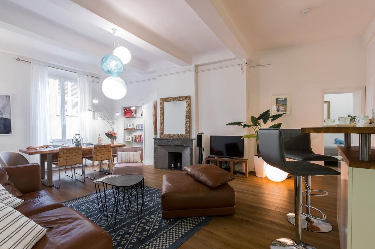 Pref 2 - F4 - Vaste Et Bourgeois ,3 Chambres, Ascenseur, Vx-Ніцца Екстер'єр фото